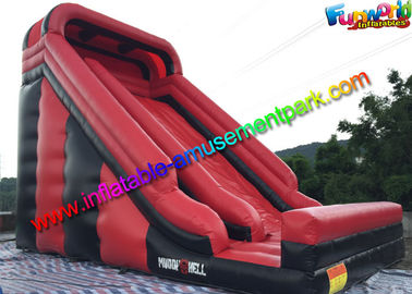 Customized Two lane Inflatable Dry Slide With PVC for exhibition , celebration