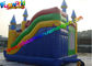 PVC Tarpaulin Commercial Bouncy Castles , Inflatable Combo Kids Jumper