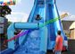 Exciting big water pool inflatable water slide with swimming pool , bounce house jumpers