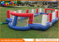 Customized PVC tarpaulin Inflatable Soccer Court for Backyard / Street