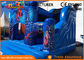 Bule Commercial Inflatable Slide / Castillos Hinchables Spiderman Jumping Castle
