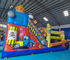 Customized Multi Color 1000D Inflatable Castle Bouncer Slide