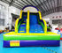 Multi Color 1000D Bounce House Inflatable Water Slide With Pool