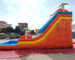 1000D Palm Tree Bouncy Castle Water Slide For Backyard Hotel